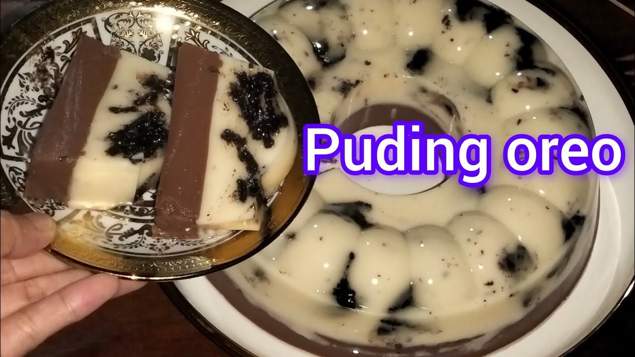 RESEP PUDING OREO YANG ENAK BANGET PARAH