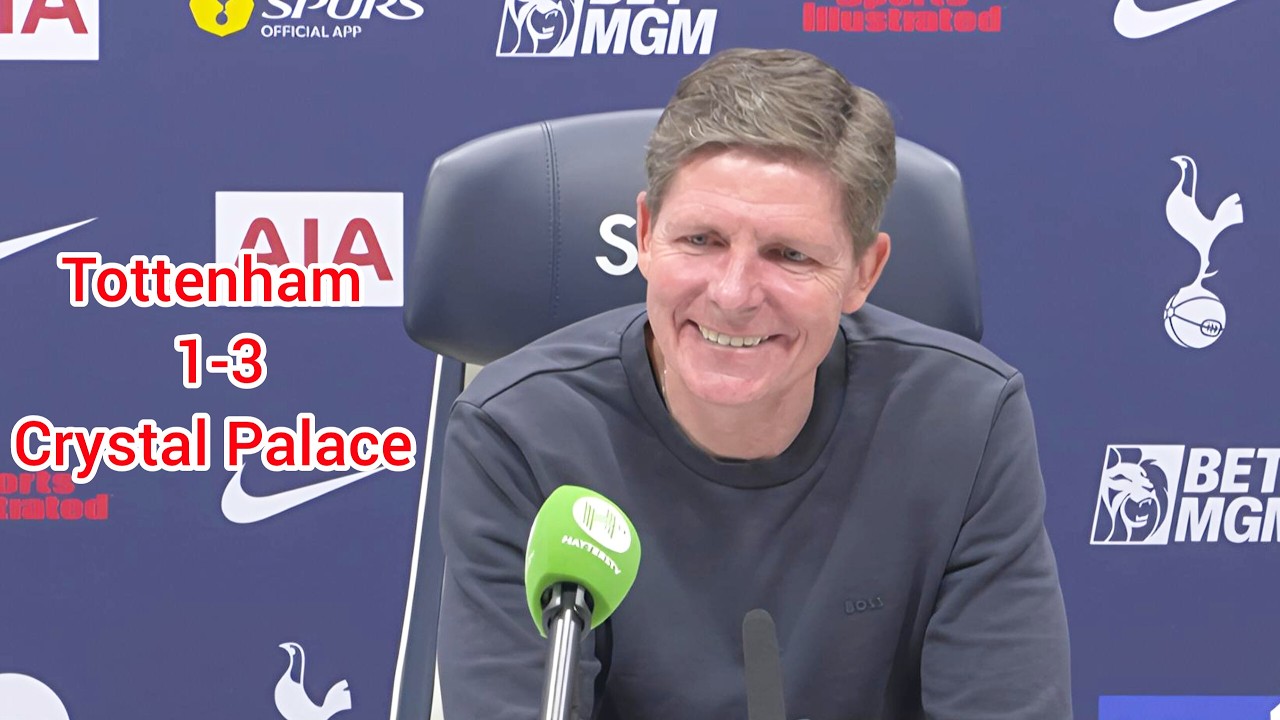 THE SPURS CROWD WAS TOO MUCH, BUT GREAT WIN! Oliver Glasner Post-match| Tottenham 1-3 Crystal Palace