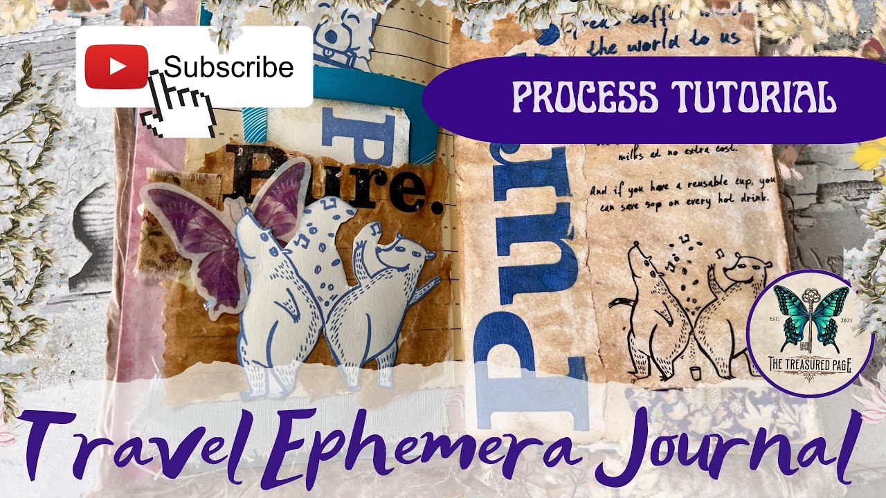 DIY Travel Junk Journaling & Papercraft Tutorial from Madeira