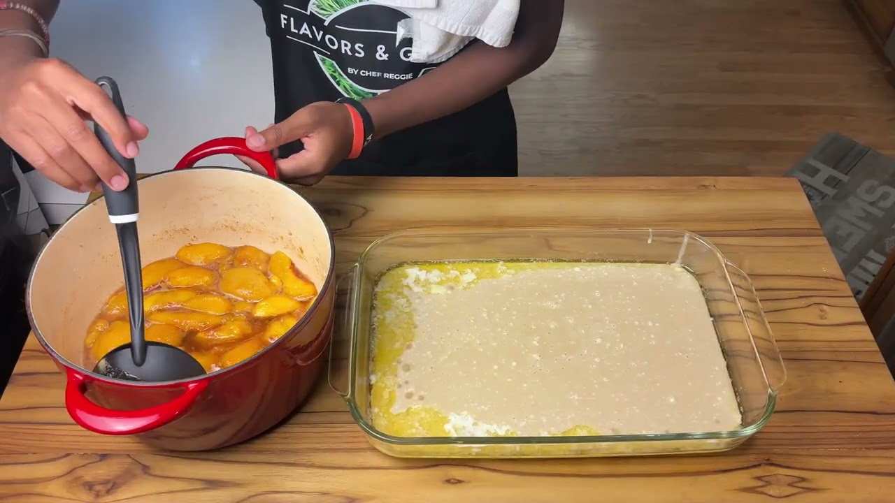 Easy Peach Cobbler