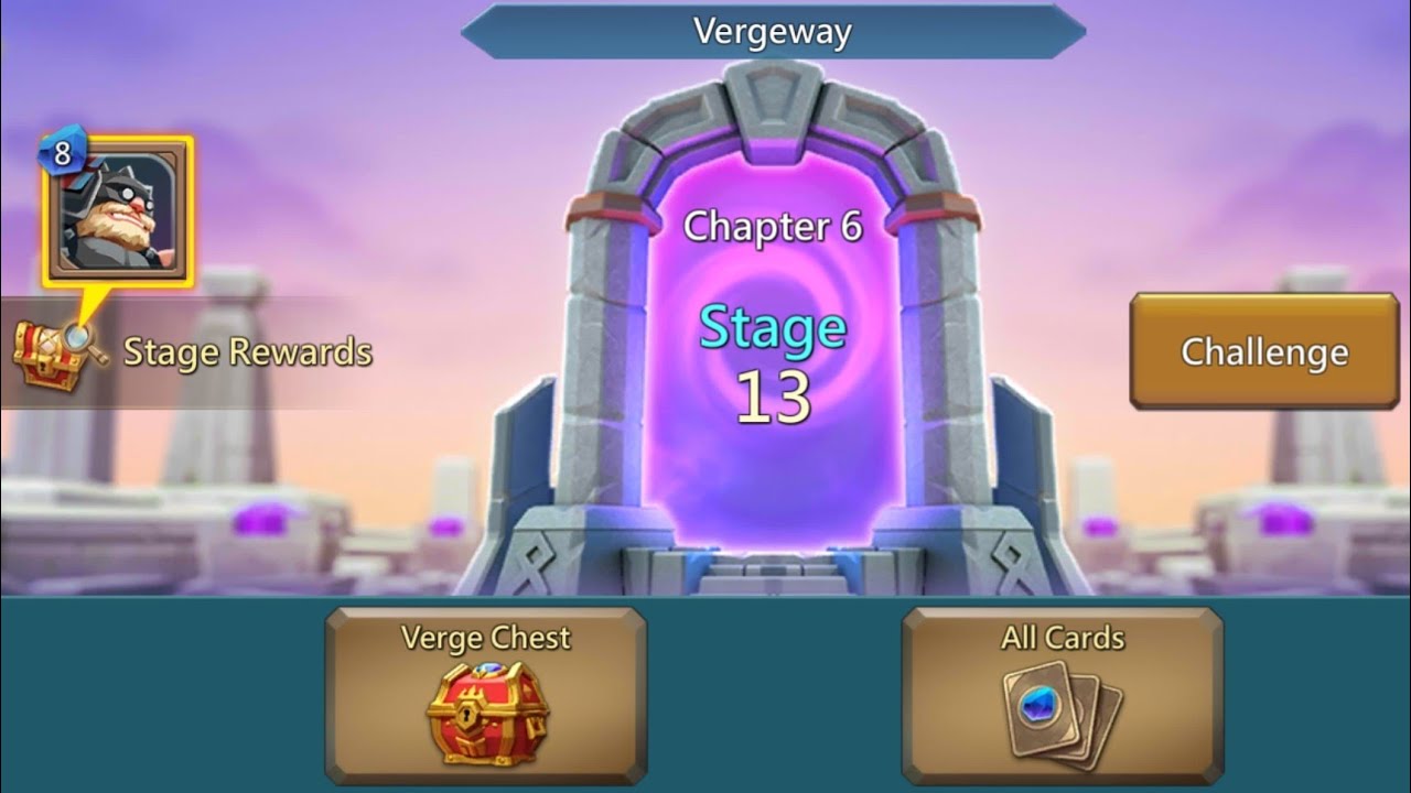 Chapter 6 stage 13 vergeway How to win vergeway chapter 6 stage 13 in Lords mobile