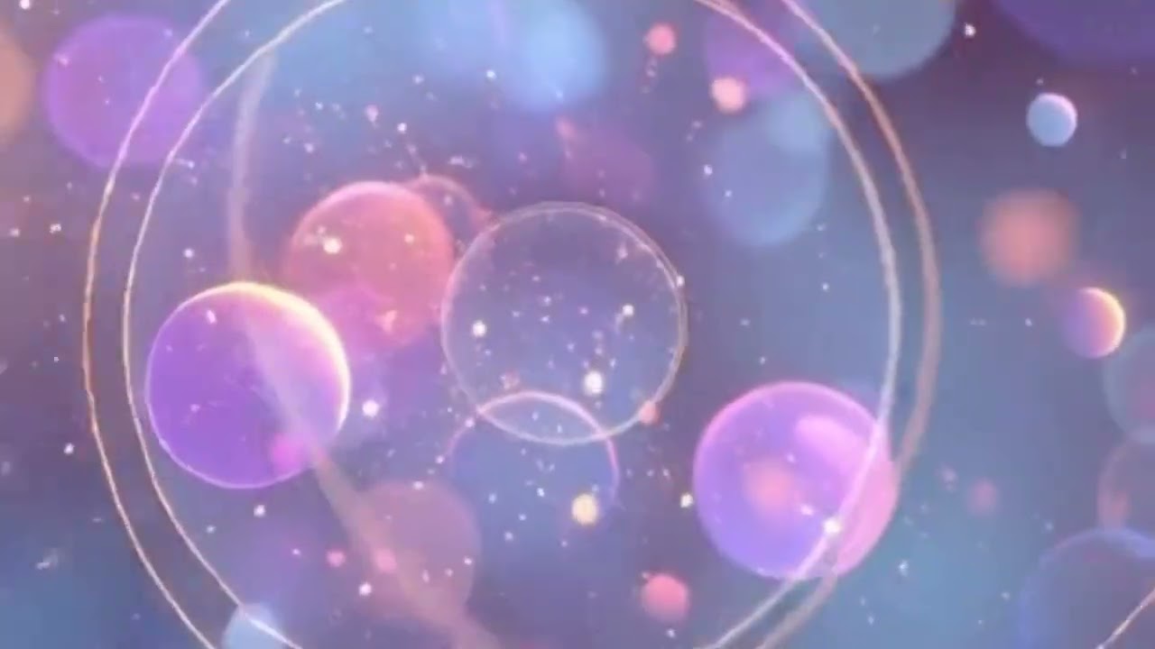 Dreamy Light Particles ✨ Ambient Atmospheric Visual | Relaxing Abstract Loop