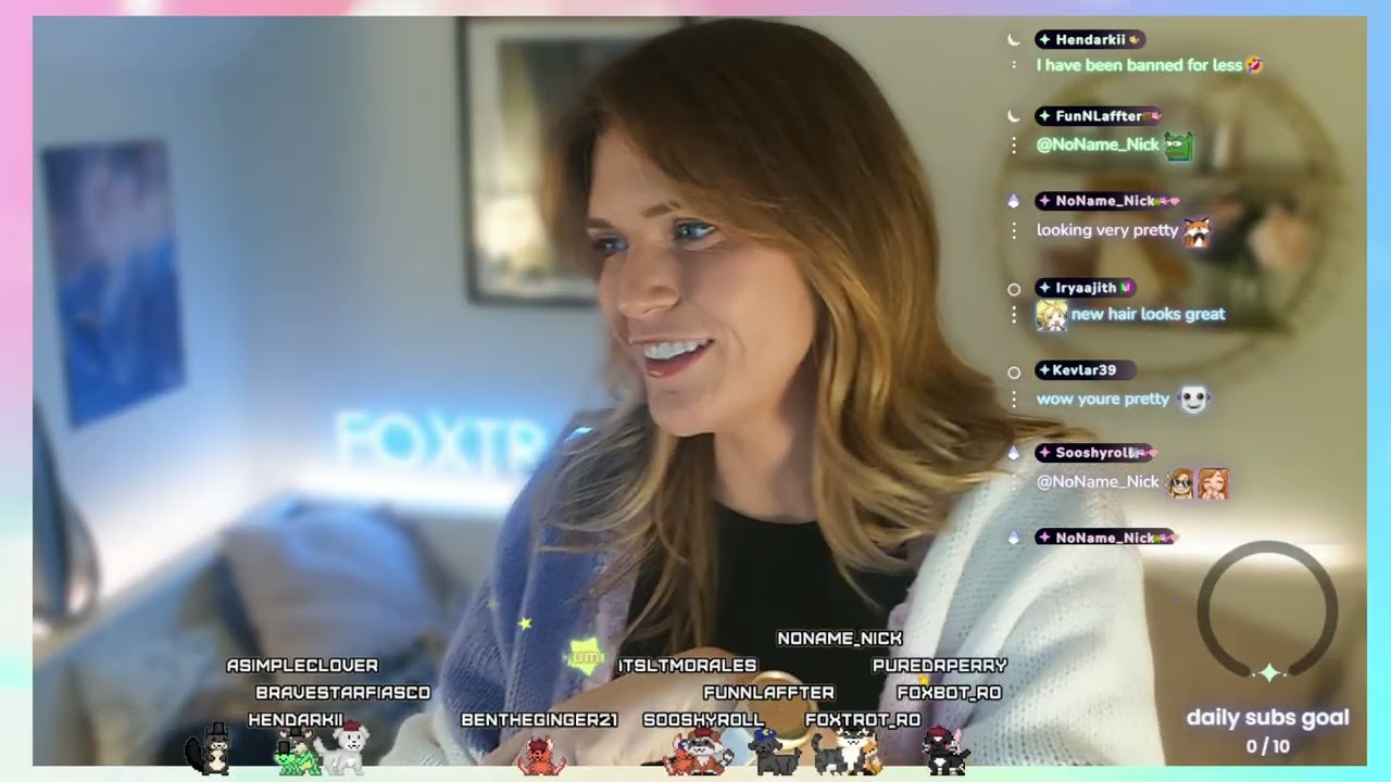 Highlight: This is now a vendetta - fox v baldur, round 21398409. Also I got my hair done uwu