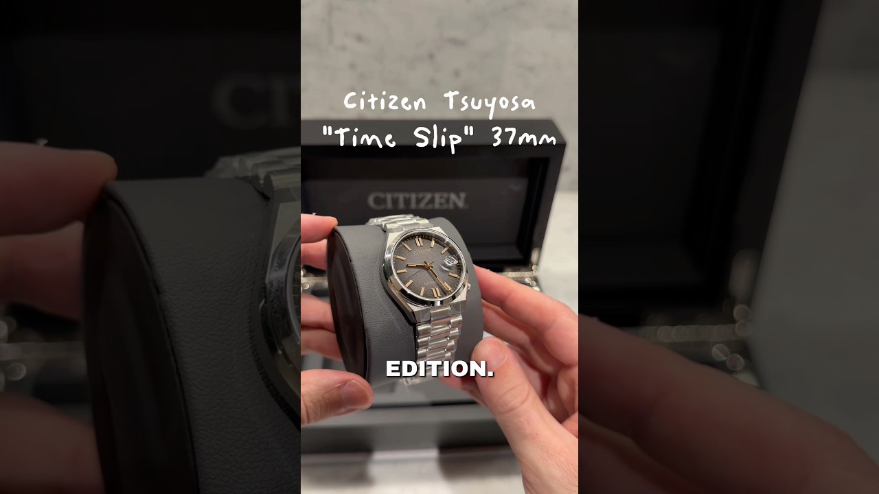 Unboxing the Citizen Tsuyosa Time Slip 37mm #citizenwatches #watchcollection #watchcollector