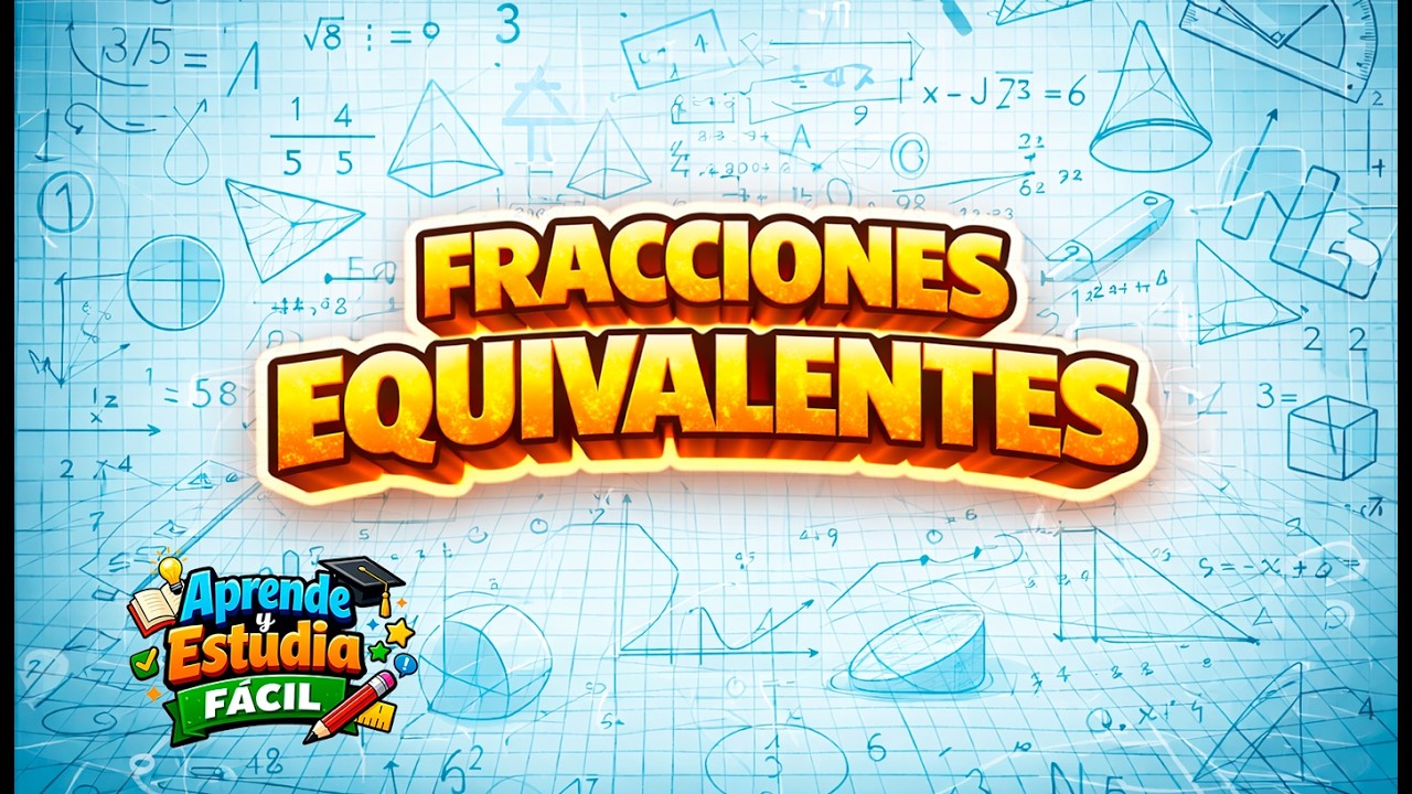 No lo sabes, pero sobre ser diferentes, son lo mismo | Fracciones Equivalentes