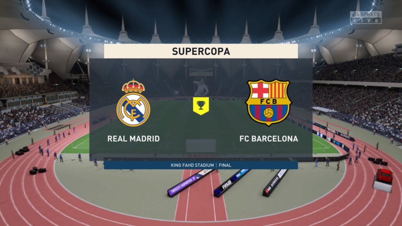 Real Madrid vs FC Barcelona Supercopa Final| FIFA 23