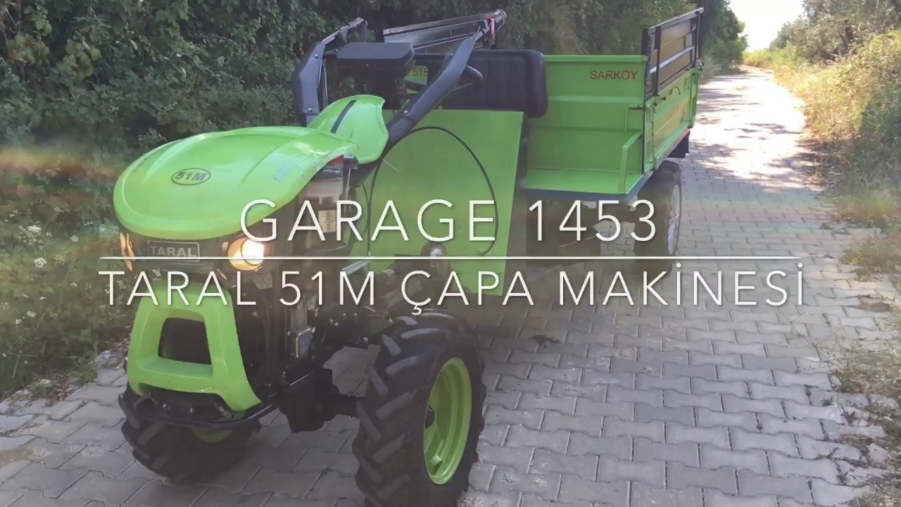 TARAL 51M ÇAPA MAKİNESİ 4X4 (PAT PAT MOTOR) İLK BAKIŞ