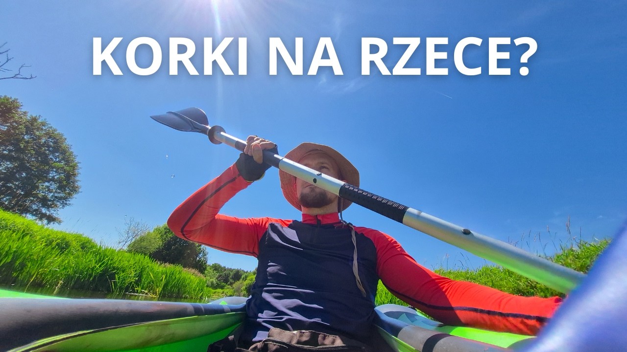 BIAŁA NIDA - na łatanym kajaku Intex K1