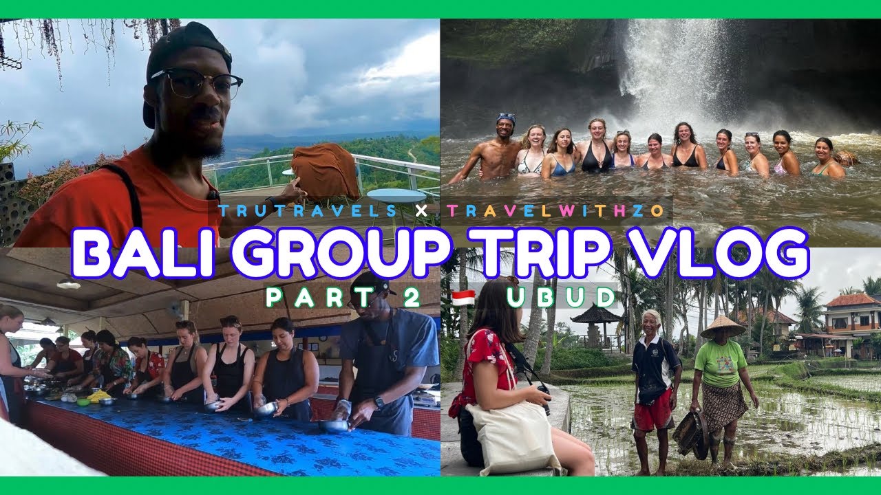 Bali Group Trip Part 2🇮🇩 - Ubud (TT x TWZ)