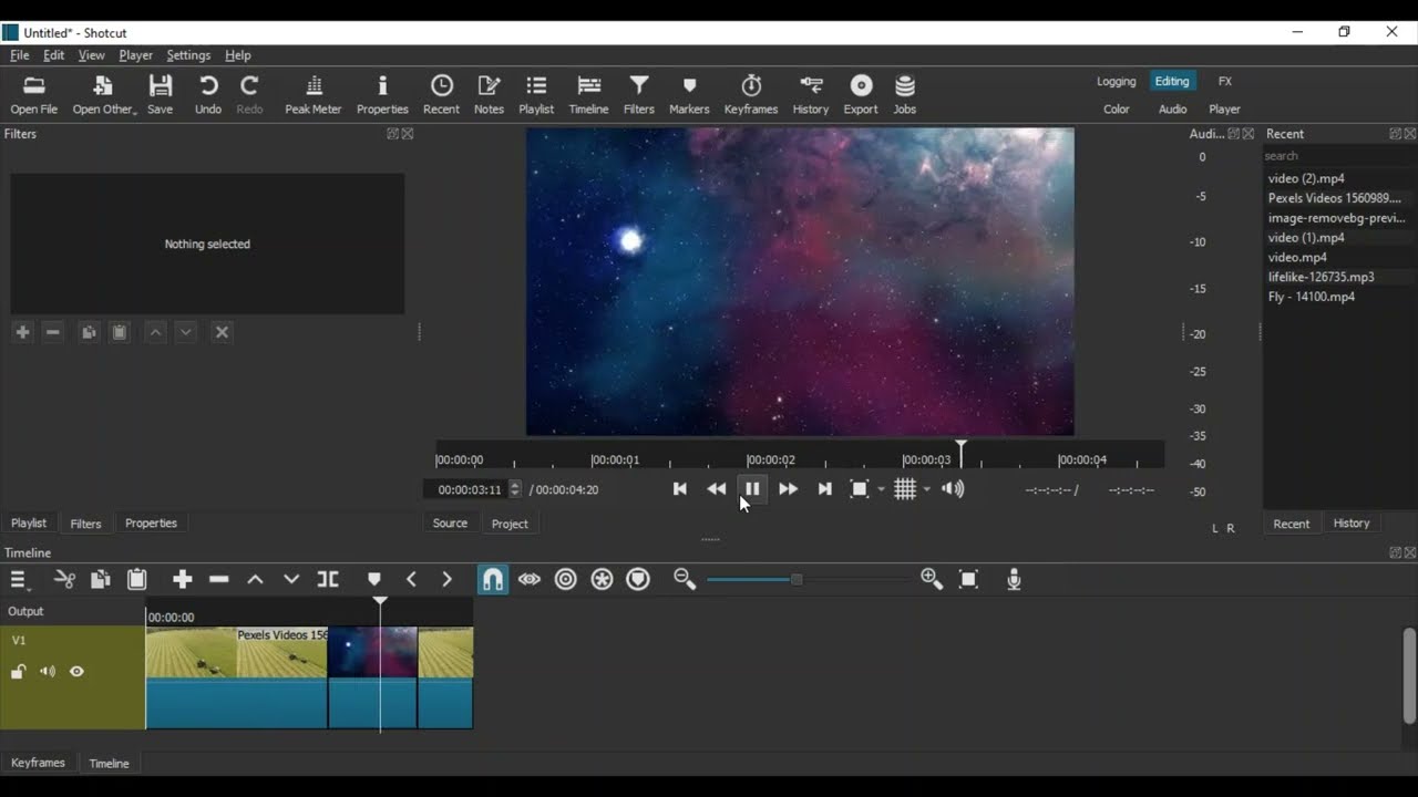 How to Export different formats of Videos from Shotcut?
