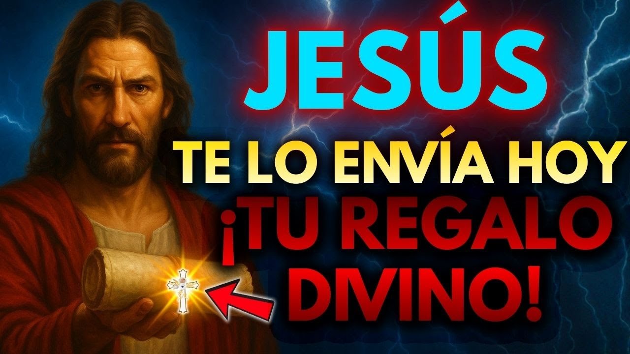 🔴 JESÚS DICE ¡TU REGALO DIVINO LLEGÓ HOY! ÁBRELO 🎁