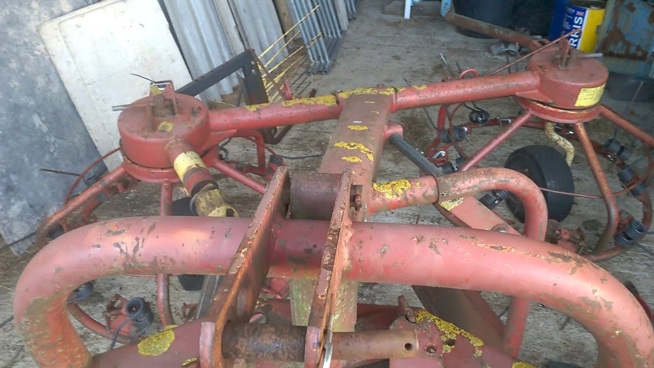 Haybob rebuild, springs, bolts and plastic bushings replacement