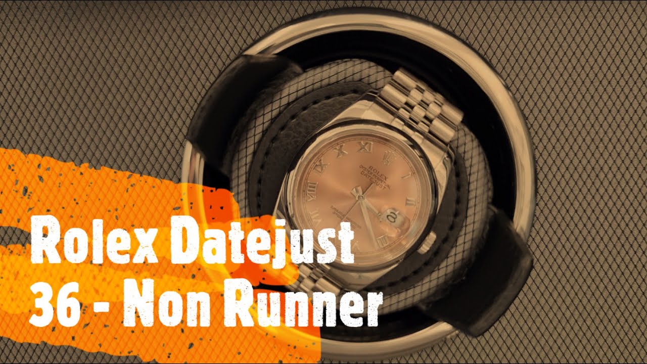 Rolex Datejust 36 Not Running - Service & Repair