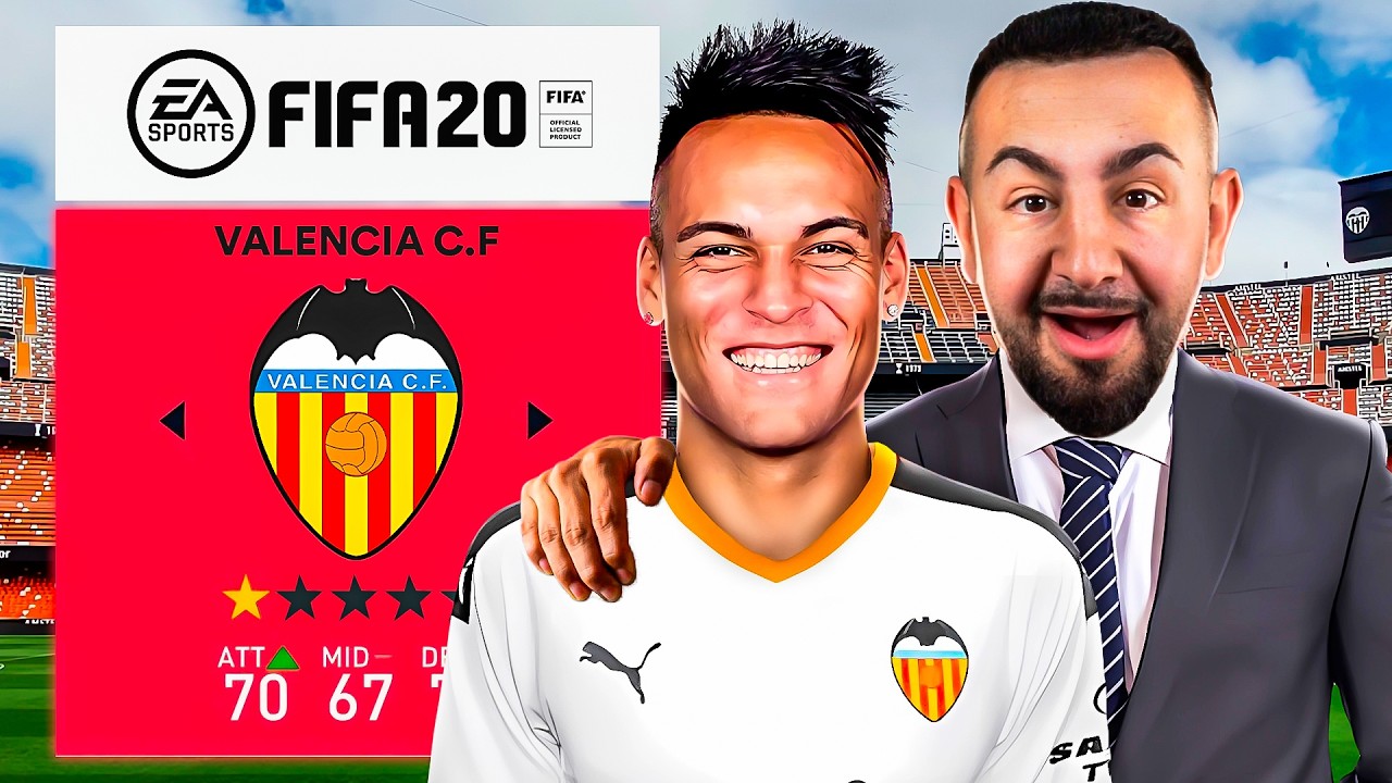 SALV&Eacute; al VALENCIA CF del DESASTRE en FIFA 20...