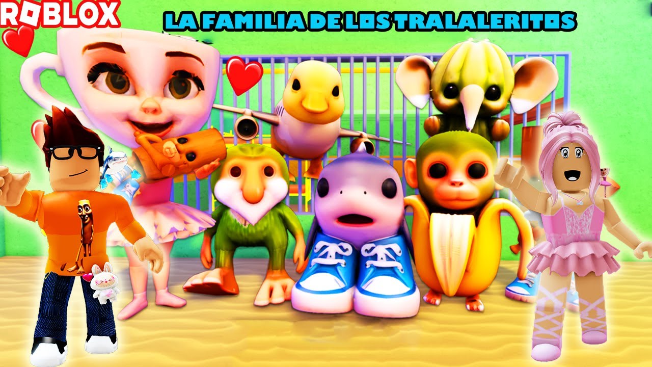 Escapando de la Prisión De La Familia De Los Tralaleritos Y Brainrotsitos Bebe! Y Saluditos!😀