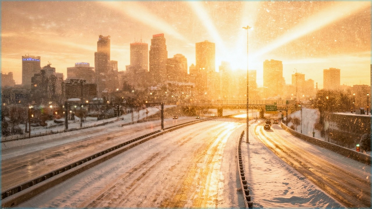 Nostalgic Synth Pop 2026 – Snowglow (Cinematic Visualizer)