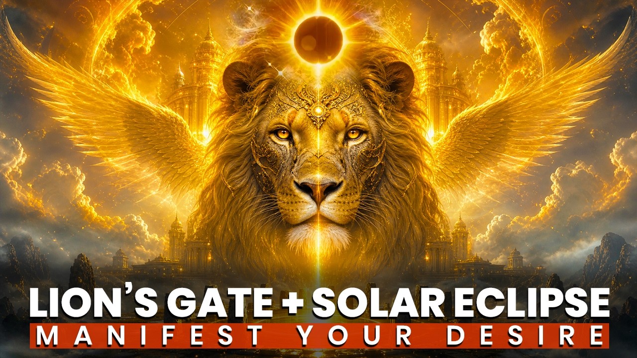 Lions Gate Portal + Solar Eclipse Activated: Manifestation Frequency to Manifest Your Deepest Desire