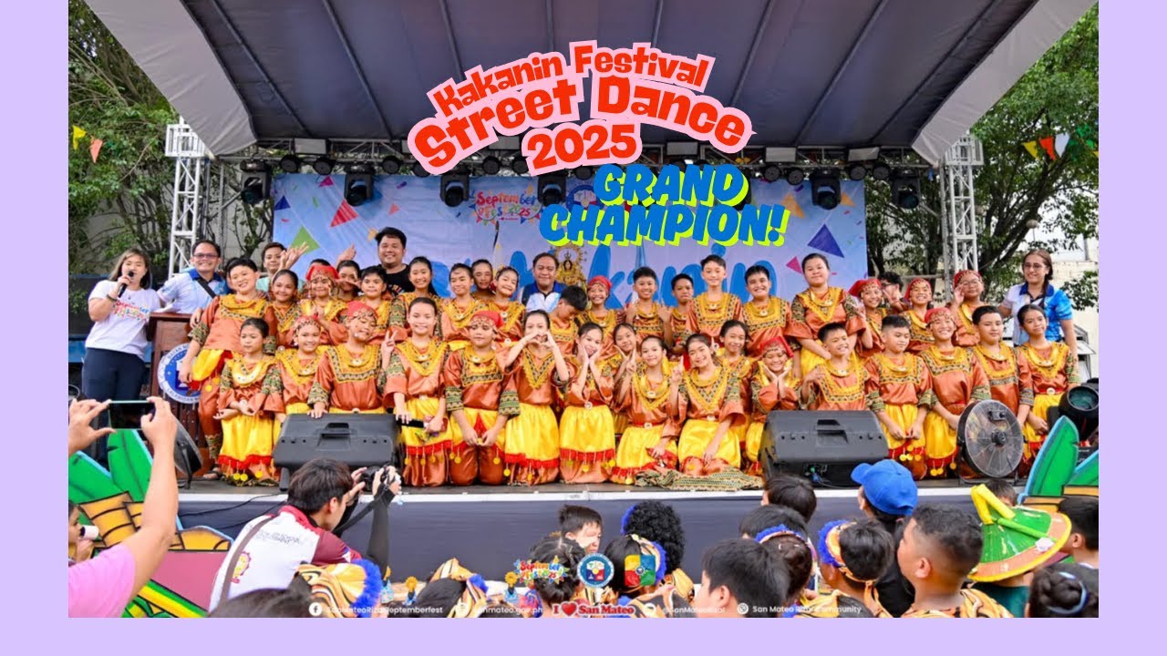 Kakanin Festival Street Dance 2025 Grand Champion Memories