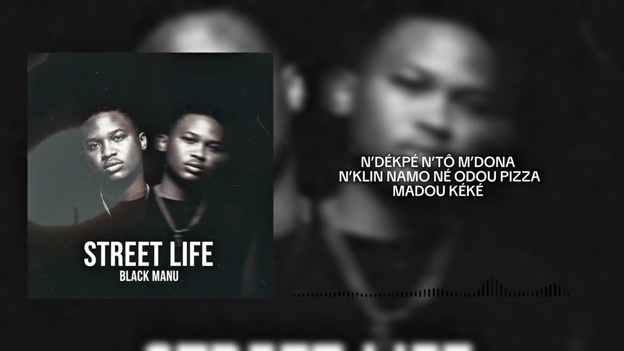 BLACK MANU - Street Life (official lyrics) 