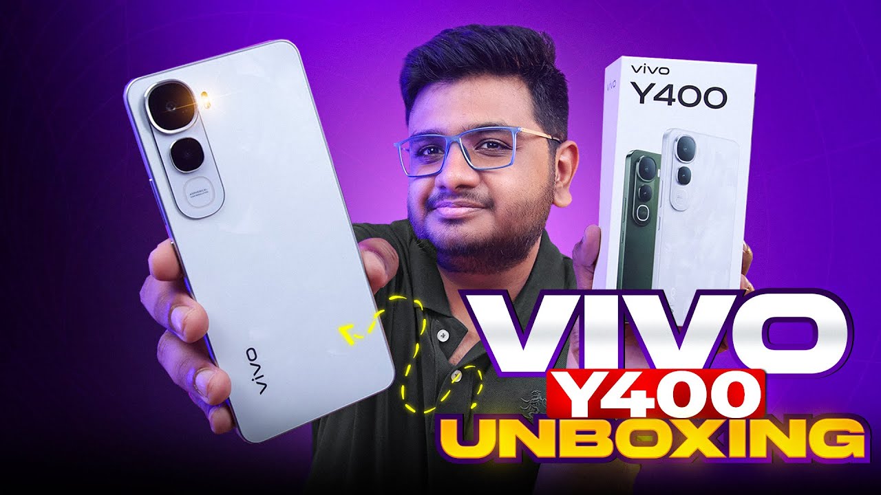 VIVO Y400 Unboxing | IP69,8GB,256GB,6000mAh