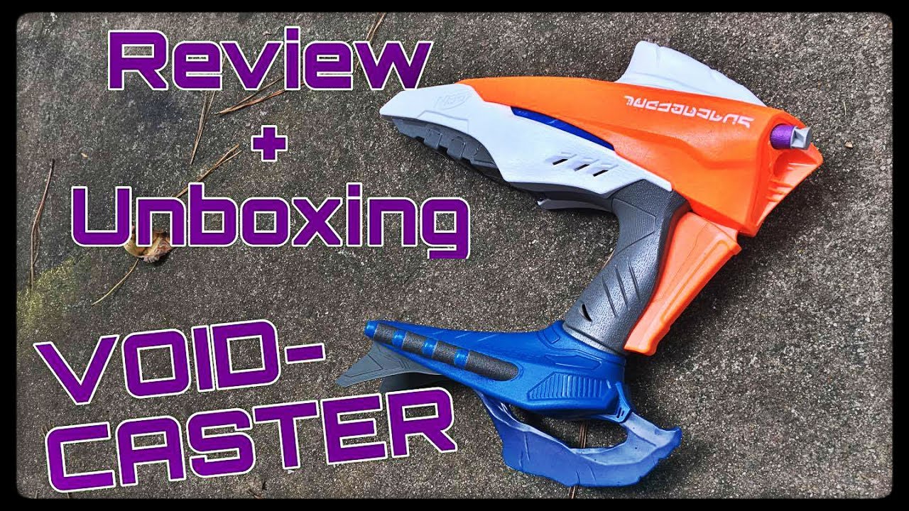 Honest Review: Nerf VoidCaster (Double Action Alien Menace Sidearm)