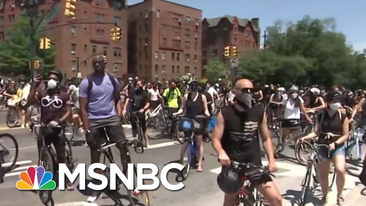 Juneteenth Rallies Across New York City Protest Police Brutality, Demand Change | MSNBC