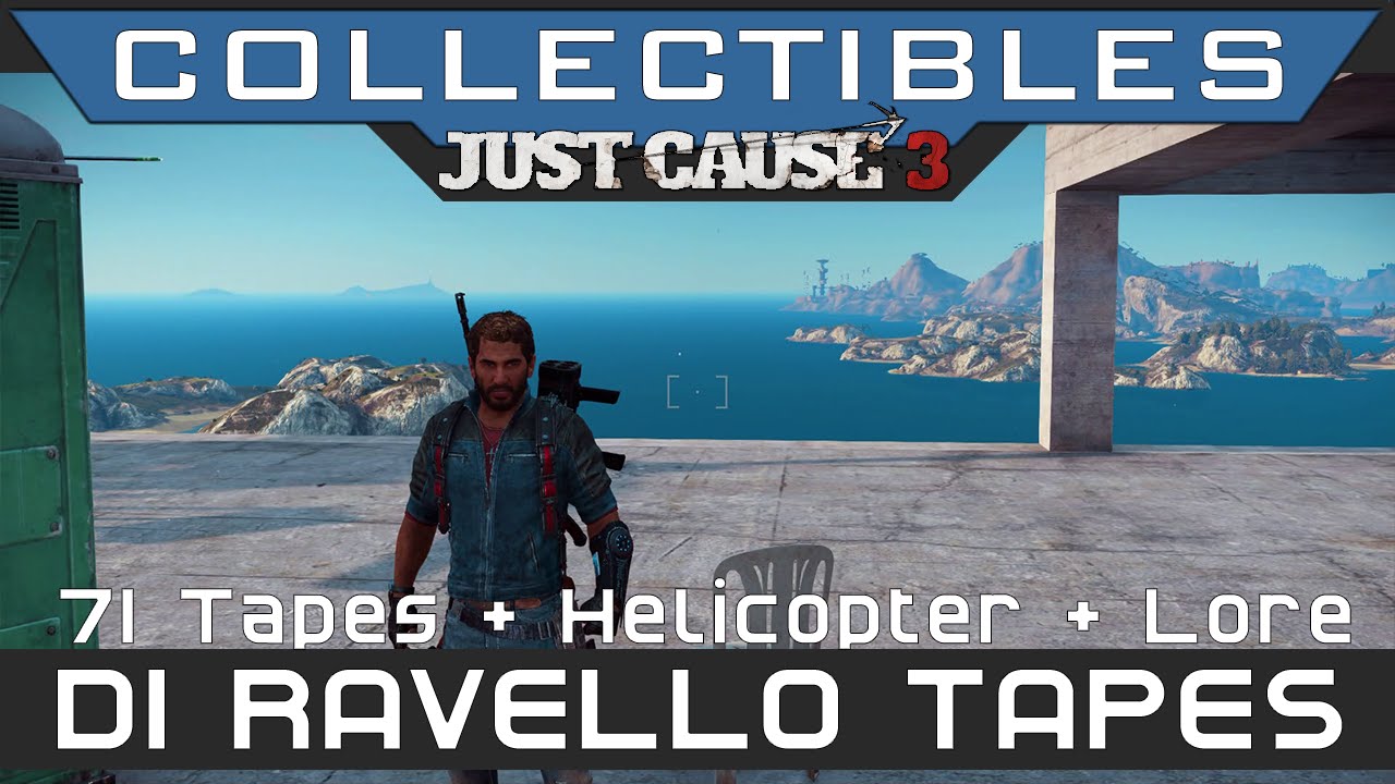 Just Cause 3 - All 71 Di Ravello Tapes Location Guide (Golden Urga Mstitel Helicopter)