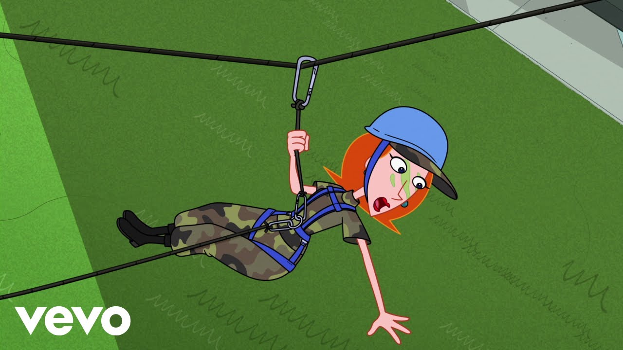 Cast Of 'Phineas and Ferb' - Mom's Stuck on a Zipline (From 