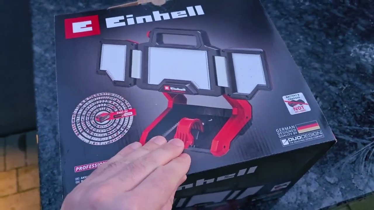 Einhell TP-CL 18/3000 Li-Solo unboxing video