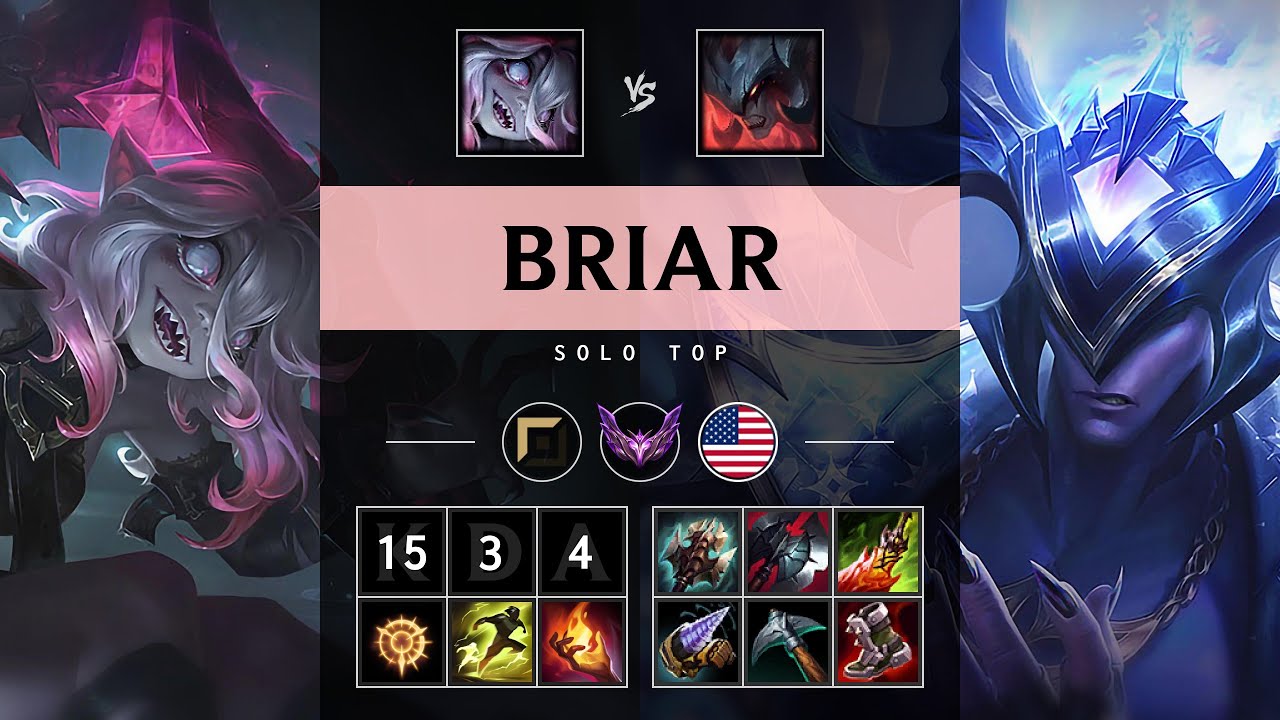 Briar Top vs Aatrox - NA Master Patch 25.12