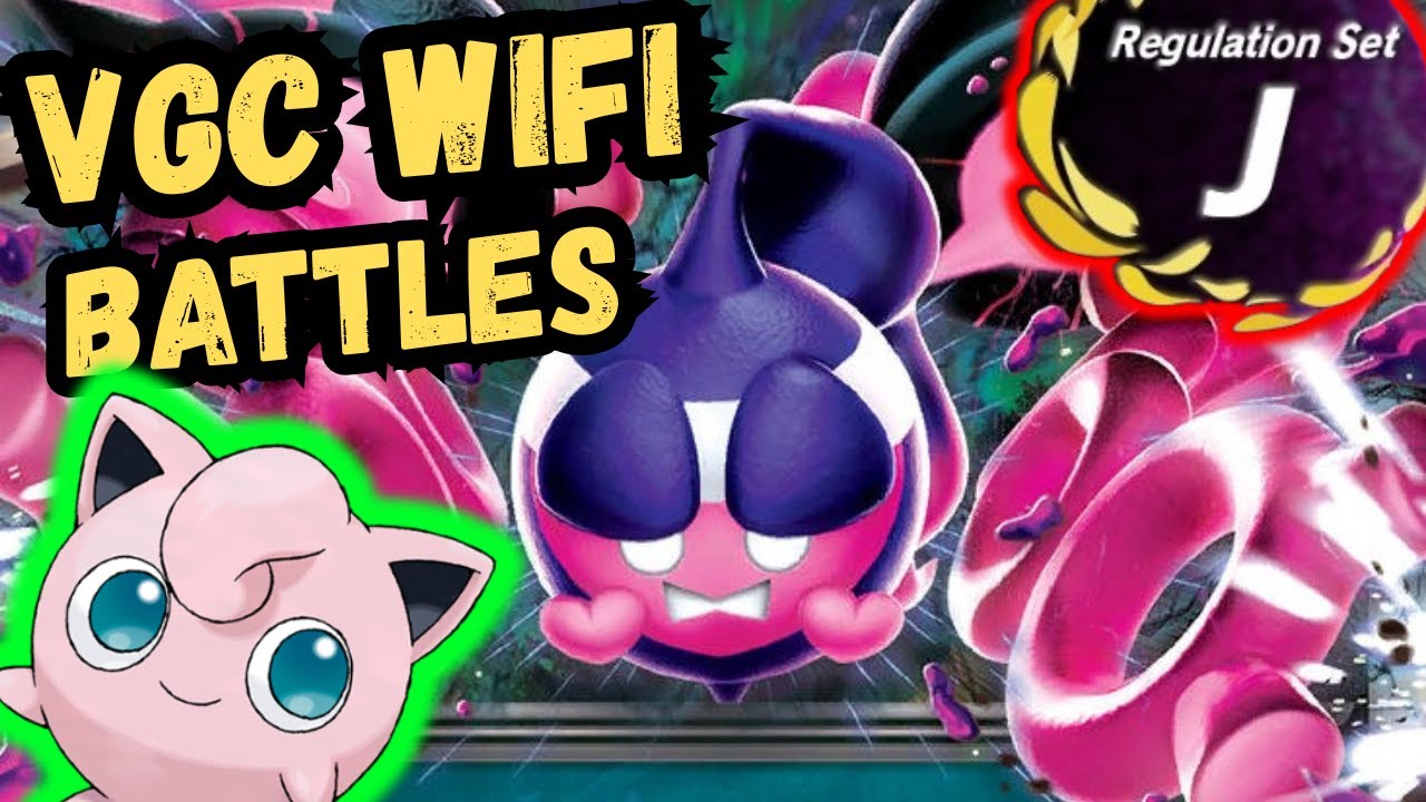 Jigglypuff and Pecharunt Win In The End!! Pokemon VGC Reg J Competitive Doubles Wifi Battle