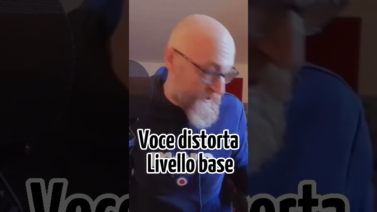 Voce distorta livello base #shorts #vocalcoach #canto #vocaltraining #scream #tecnicavocale