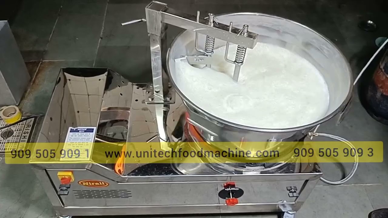 Mawa-Khoya Machine Milk Boiler Machine (Ph. 909 505 909 3) #mawamachine #khoya #dairymachinery #Mava