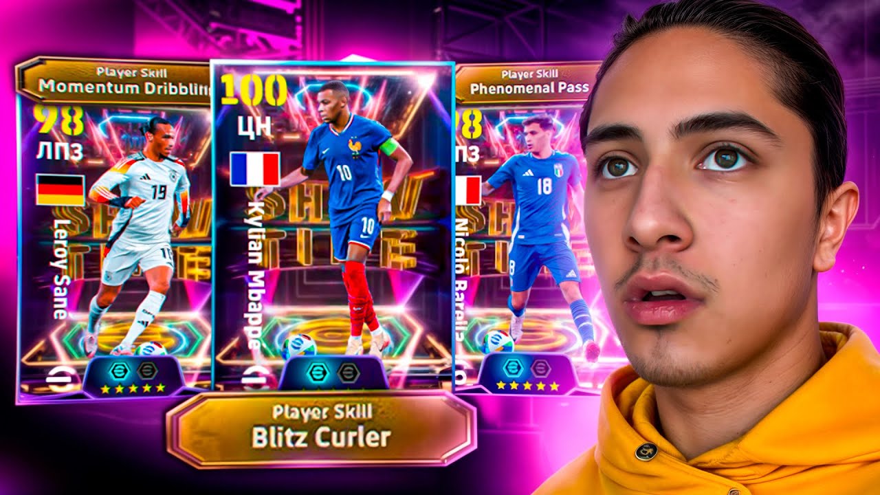 BLITZ CURLER MBAPPE 106 NIMA BUUUU efootball mobile 2025
