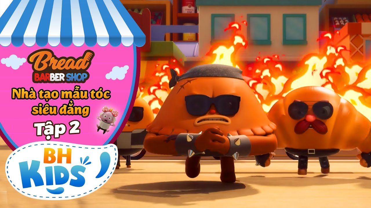 Nhà Tạo Mẫu Tóc Siêu Đẳng - Buổi Phỏng Vấn Xin Việc Của Socola - Hoạt Hình BreadBarbershop EP 2 SS2