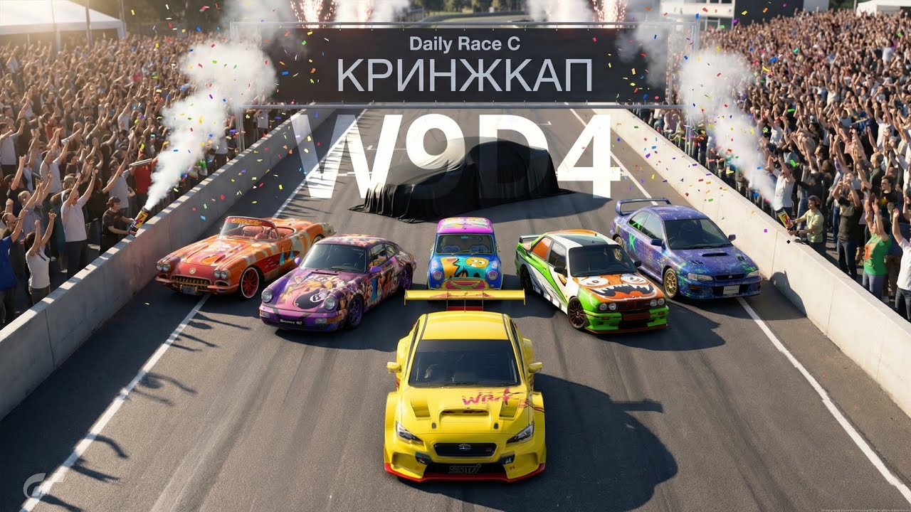 W9D4-GT7: Mount Panorama 🏔️ пару гонок на WRX Gr.3, потом кринж-кап @niceguysracing42 😈 | PS5 Pro