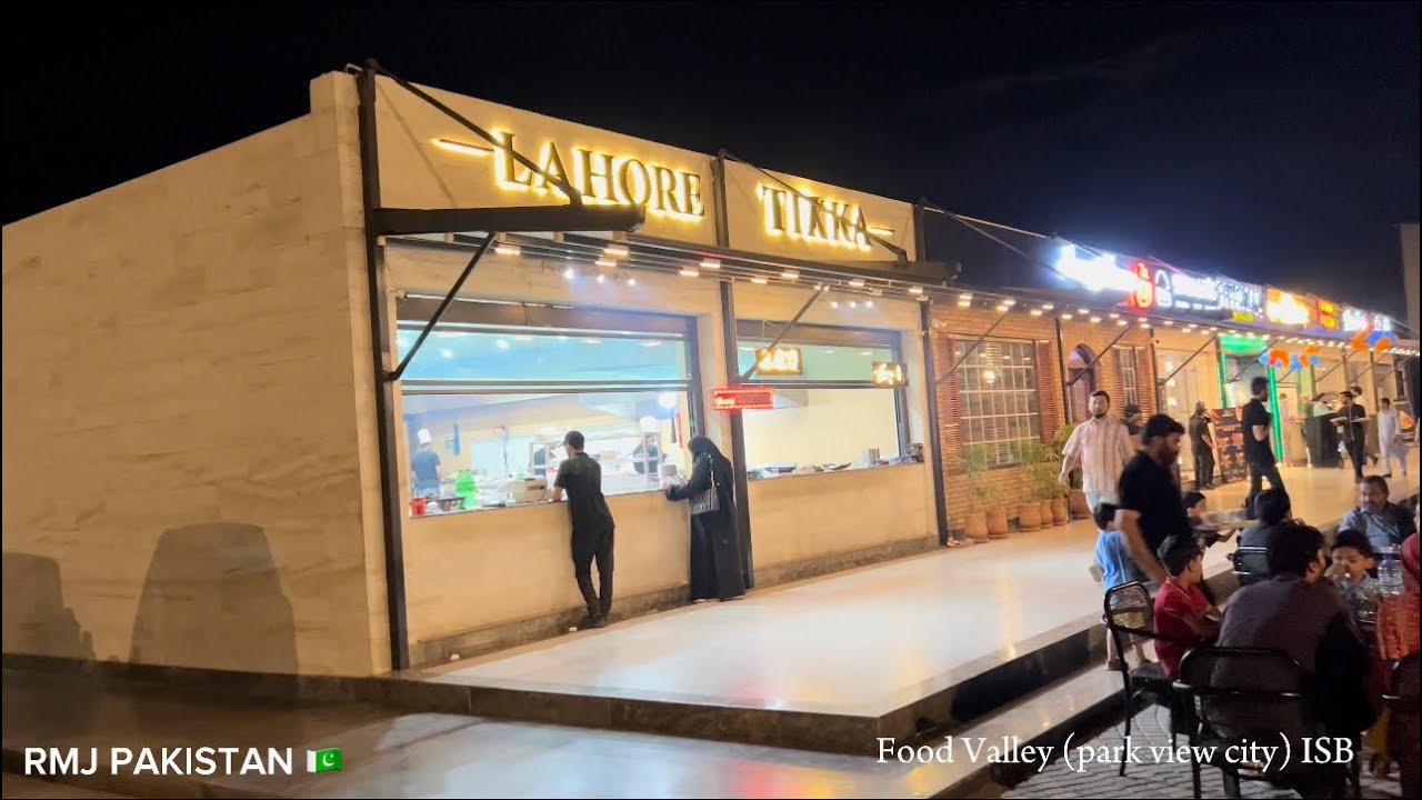 Food Valley park view city Islamabad