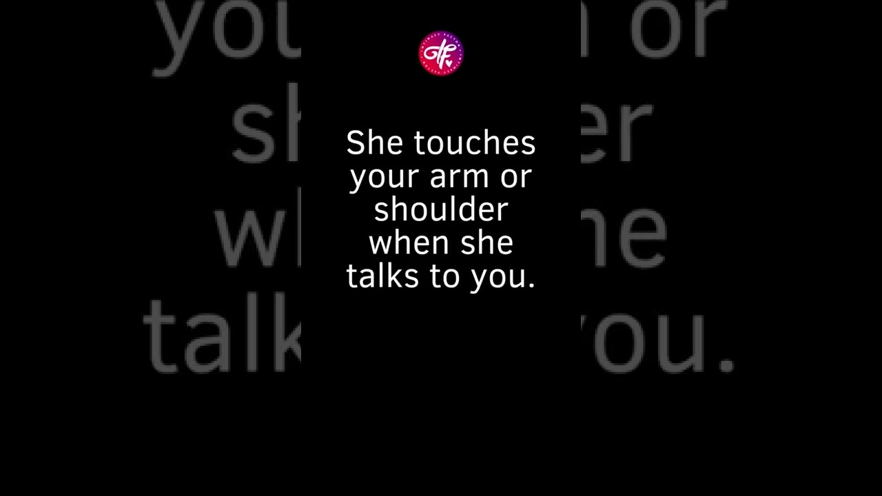 BODY LANGUAGE Signs SHE LIKES YOU