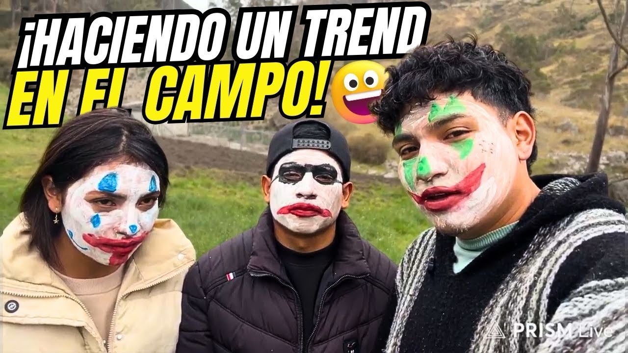 Realizamos este Trend viral en el campo, mira cómo terminó 😂