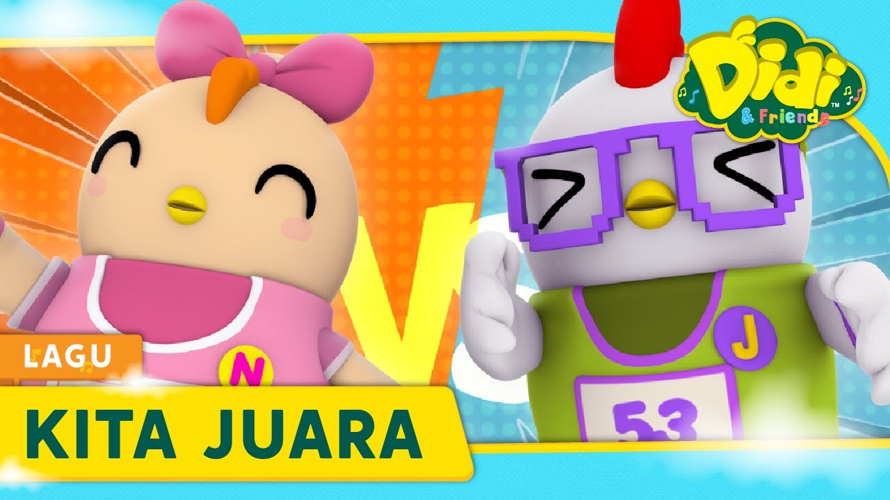 Kita Juara | Didi & Friends Lagu Kanak-Kanak | Didi Lagu Baru