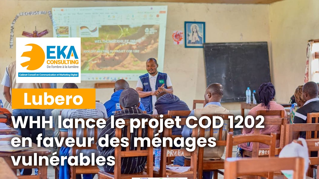 Lubero: WHH lance le projet COD 1202 en faveur des menages vulnérables