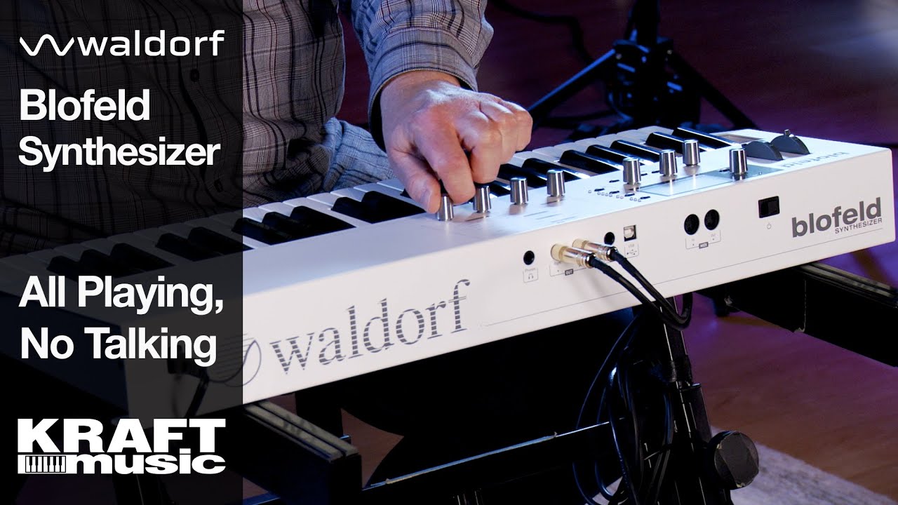 Waldorf Blofeld Synthesizer - All Playing, No Talking