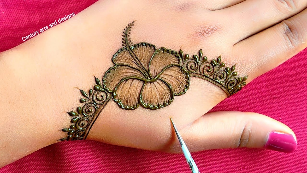 Very beautiful stylish mehndi design for back hand | Latest mehndi design | Mehndi ka design |Mehndi