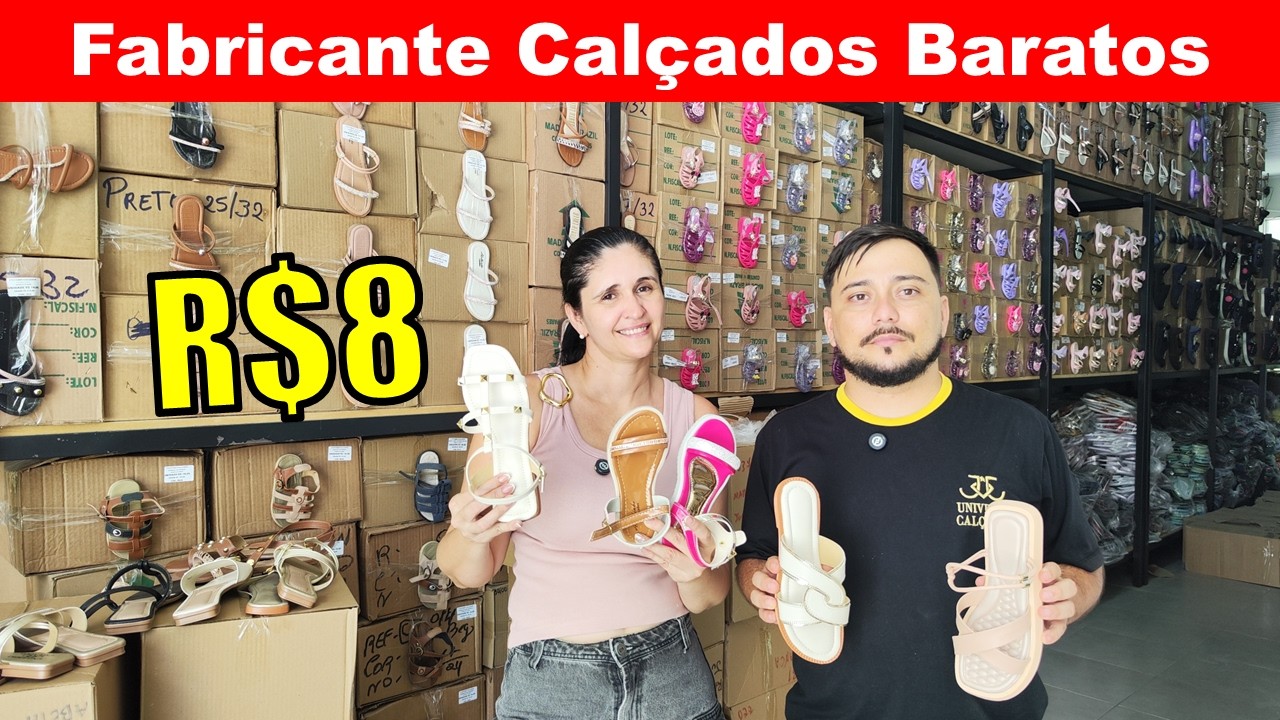 GRANDE FABRICANTE DE CALÇADOS EM SANTA CRUZ DO CAPIBARIBE