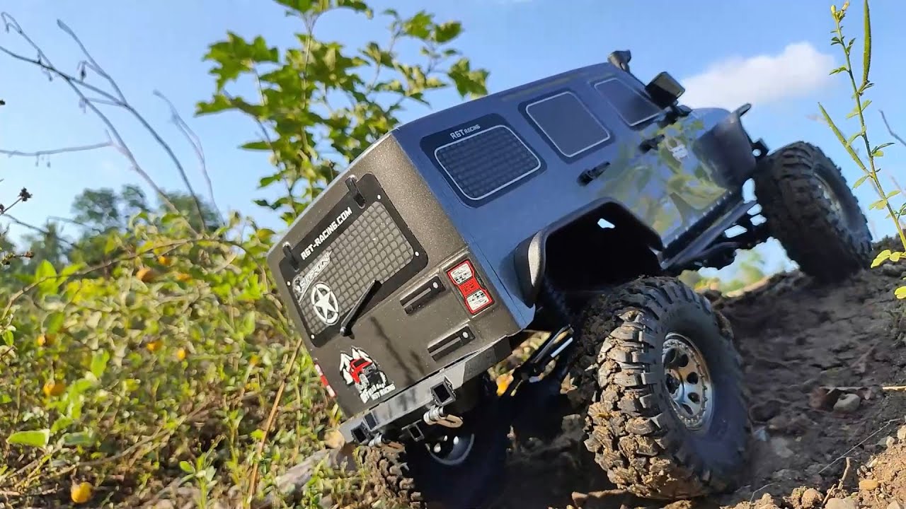 Rc offroad Extreme 4x4 RGT EX86100 V2 mud field tour with HB zp1001|| trucks rival 2022