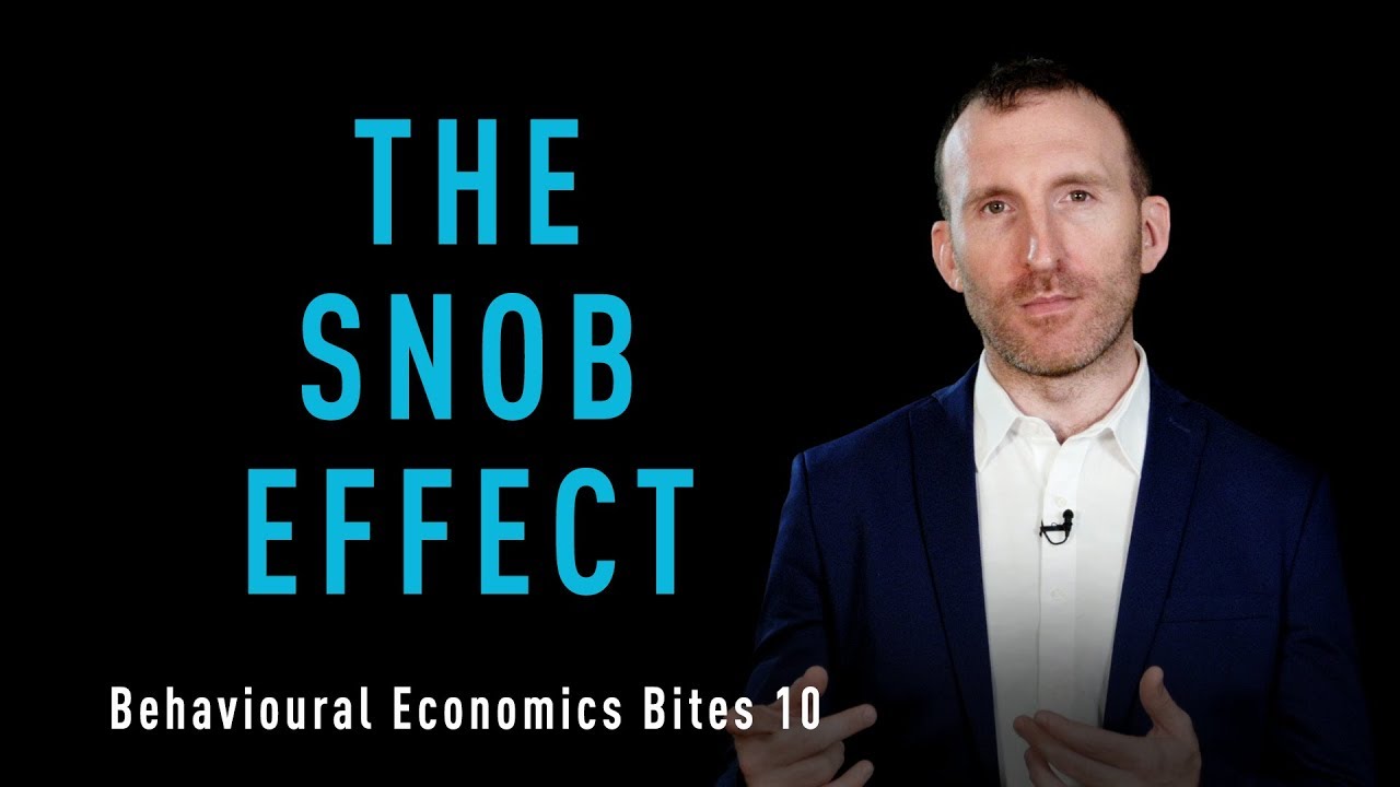 OFI Behavioural Economics Bites 10 - The Snob Effect