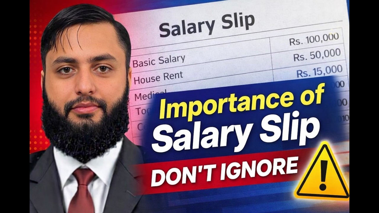 Don’t Ignore Your Salary Slip! | Learn Its Hidden Importance #advhamzamubeen #fbr