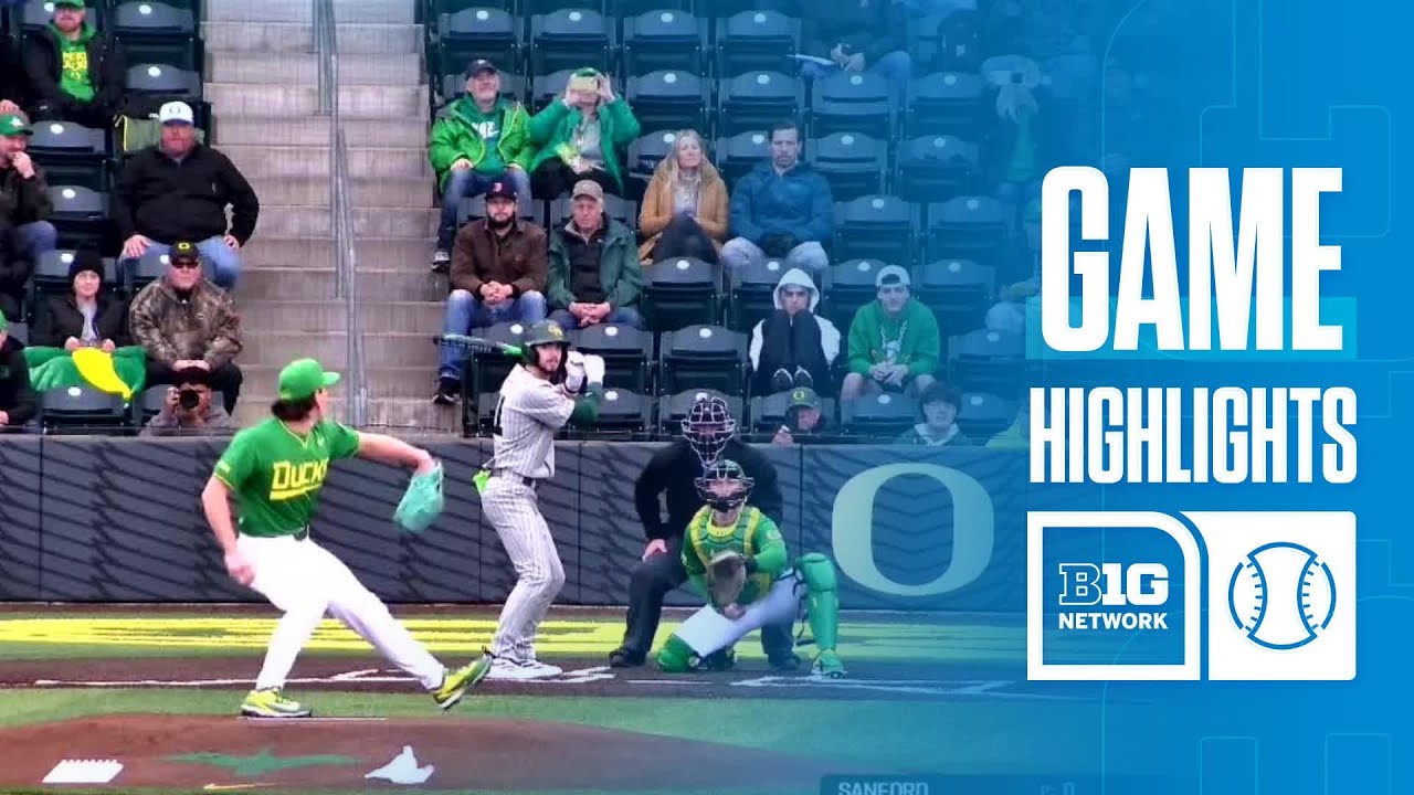 George Mason at Oregon | HIGHLIGHTS | Big Ten Baseball | 02/13/2026