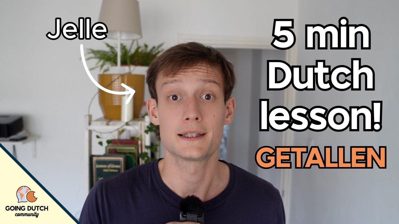 DUTCH NUMBERS - 5 Minute DUTCH Lesson