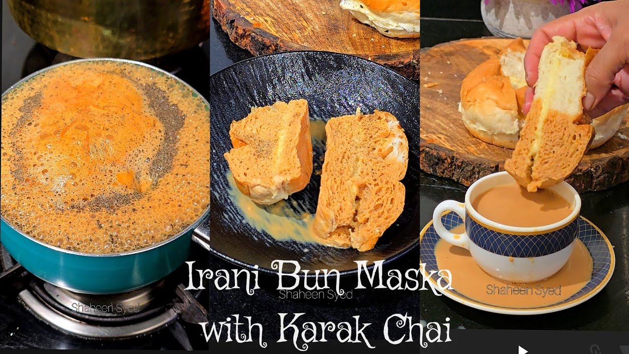 Famous irani bun maska and chai | most viral bun maska with karak chai recipes